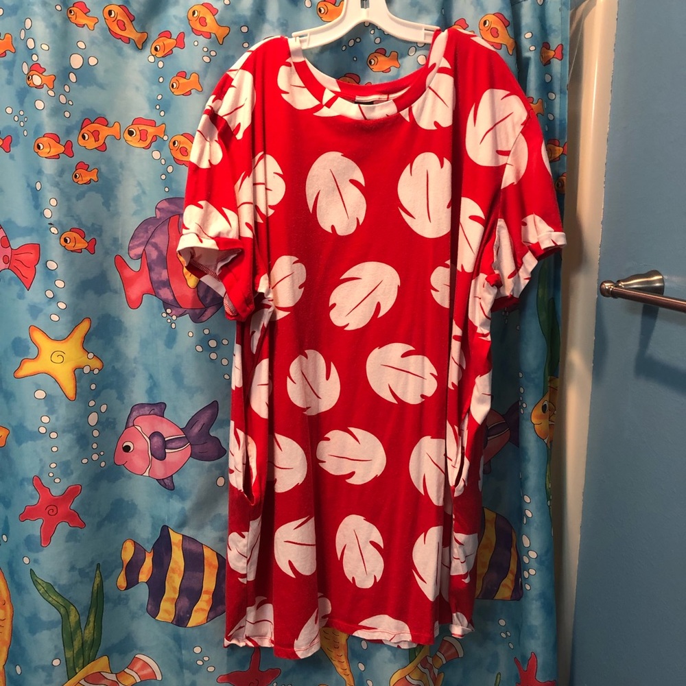 Hot Topic Disney Lilo & Stitch Cosplay Dress Plus Size 5X 5